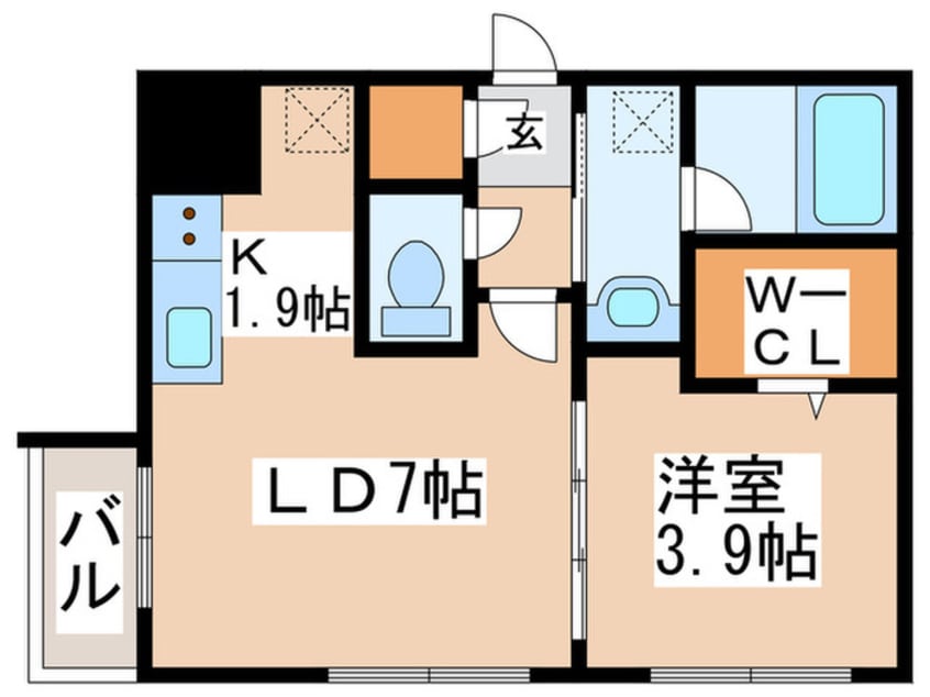間取図 Cloud lore宮の森