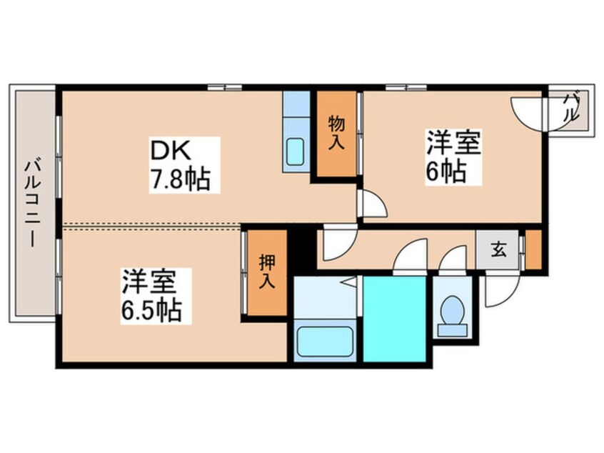 間取図 ライブリ－ハウス