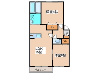 間取図 ファミ－ユ・エザンスⅠ