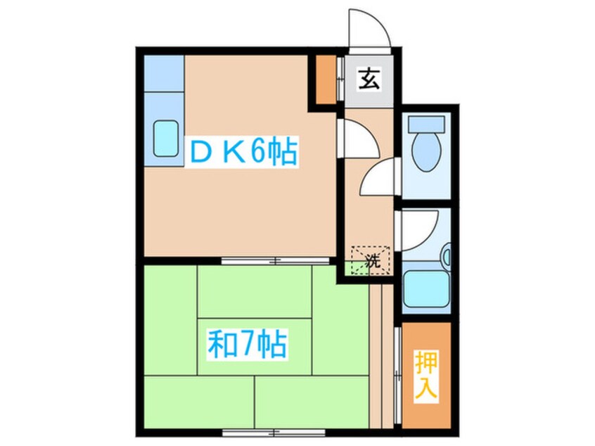 間取図 エスポワール松村