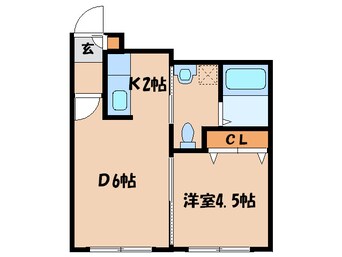 間取図 ブランノワ－ルノルド