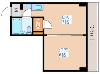 間取図 エスポア－ルハイツ