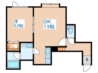 間取図 ぺア－ビレッジ