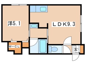 間取図 ルミエール東札幌A