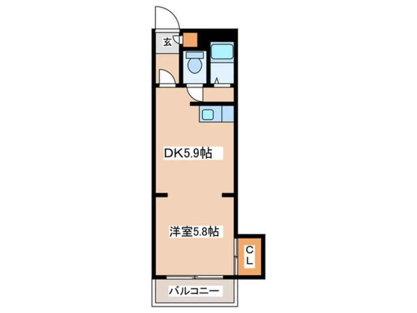 間取図 ブラン平和通