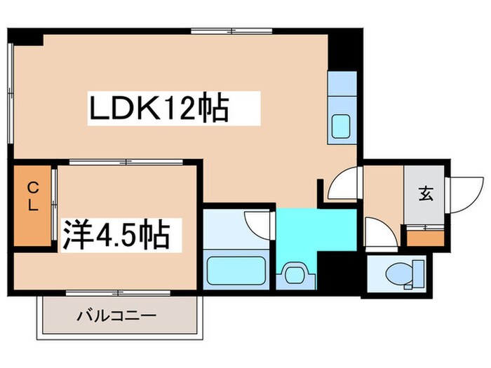 間取り図 ハイム浅野