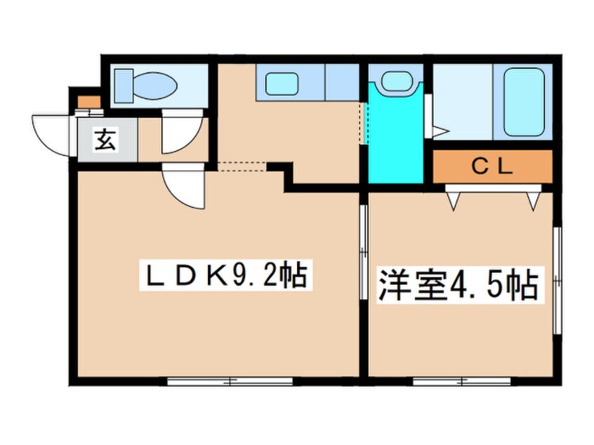 間取図 シンセリティ栄通