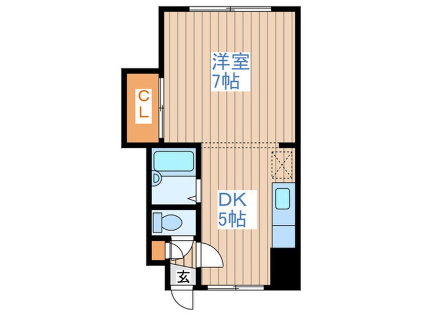 間取図 ルピナス南平岸