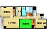 ト－ワ北７条 3LDKの間取り