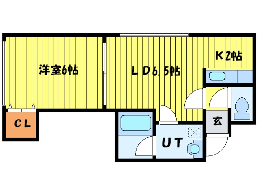 間取図 セントラルパ－クＢ