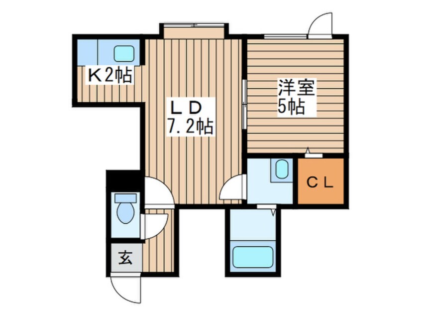 間取図 Latte