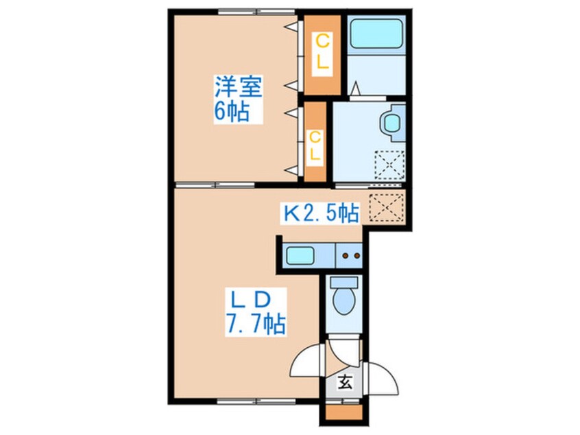 間取図 メゾン・グランイル