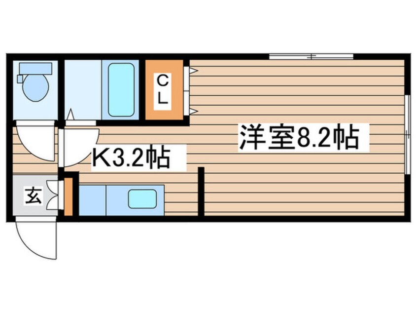 間取図 S・リュミエール