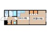 ベルトピア札幌4 1DKの間取り