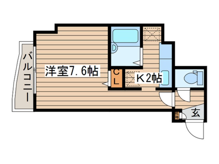 間取図 ハウスオブリザ平岸参番館