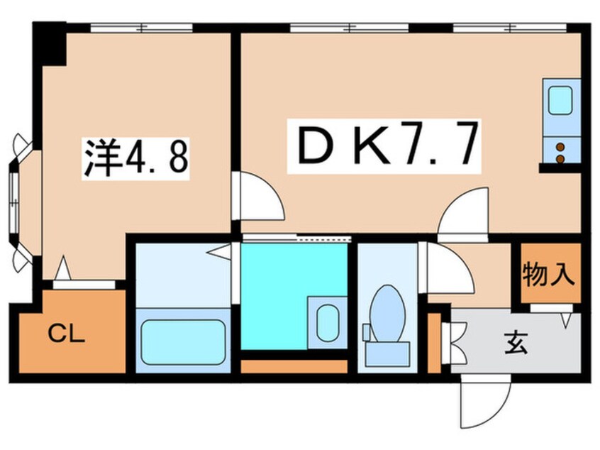 間取図 ノースポール北12条