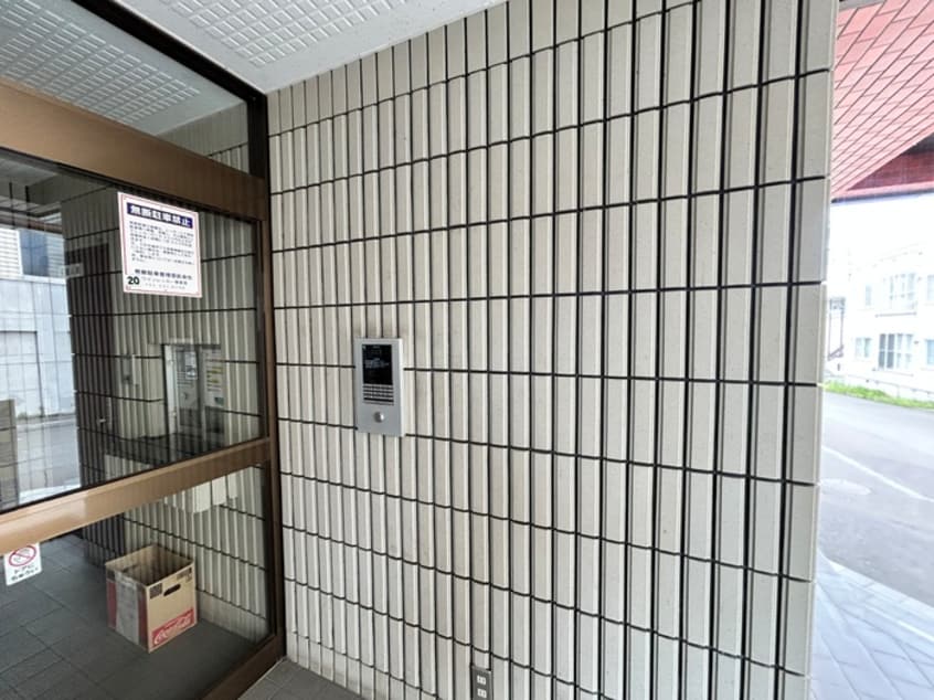 エントランス部分 ティアラ手稲本町