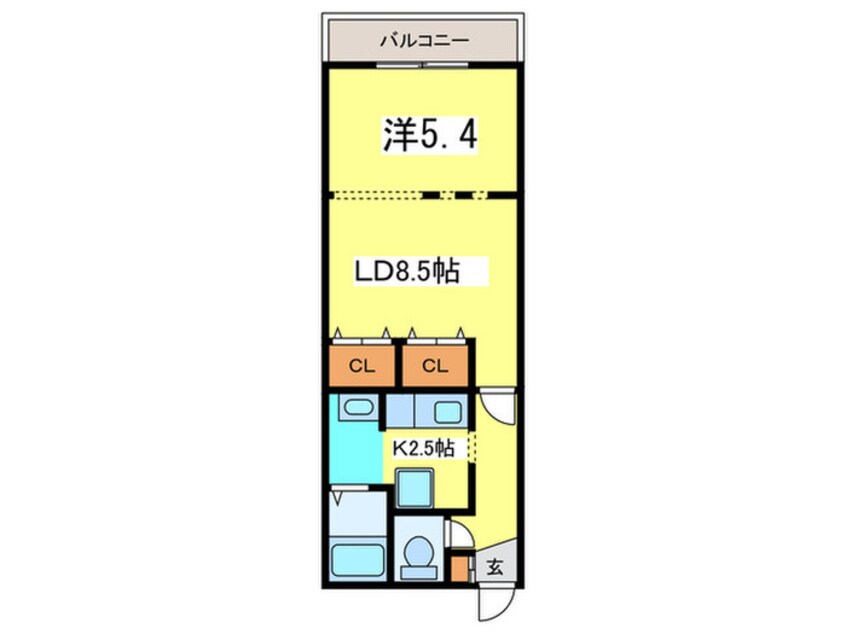 間取図 ＺＥＳＴＹ医大前