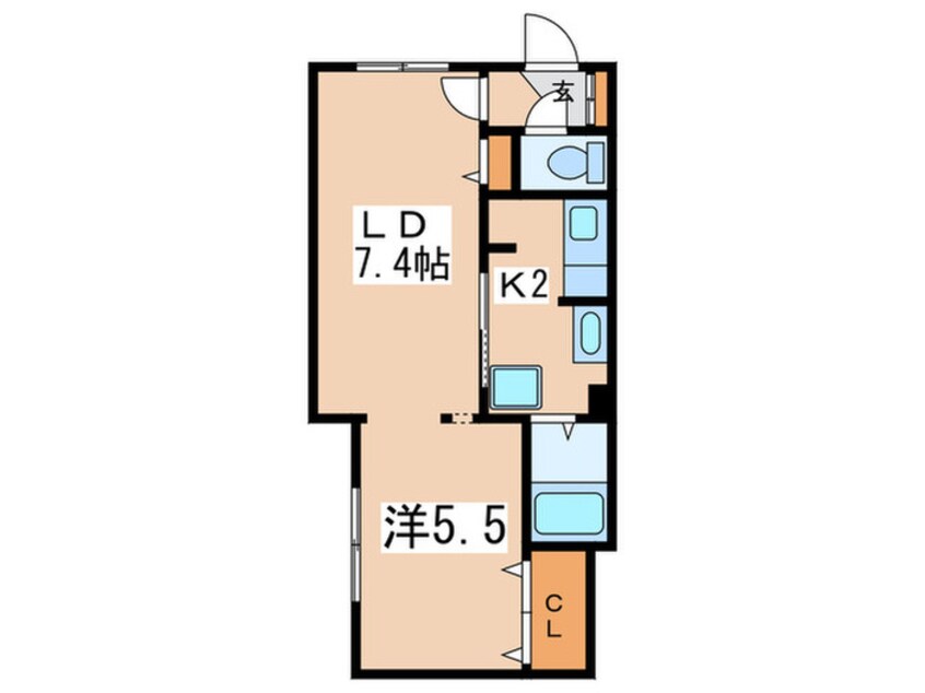 間取図 ＺＥＳＴＹ医大前