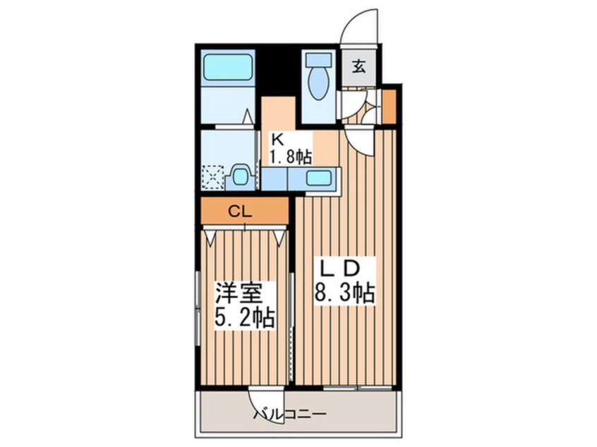 間取図 ラフィナート美園