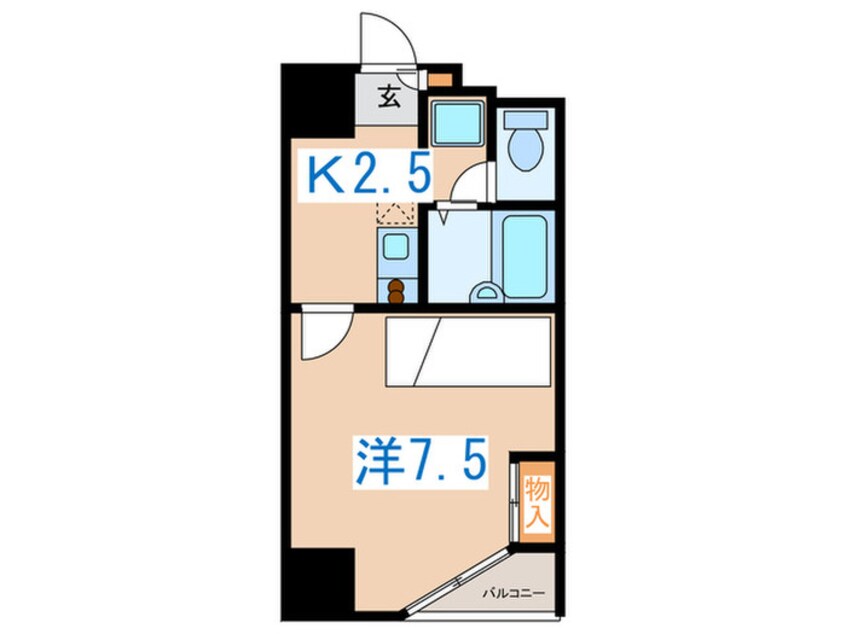 間取図 D′s　VARIE札幌レジデンス