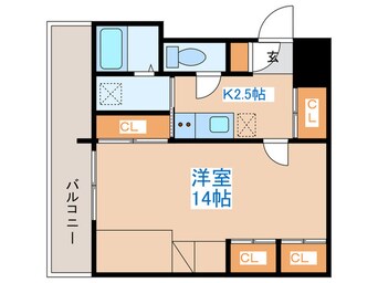 間取図 D′s　VARIE札幌レジデンス