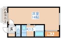 澄川カサデュ－ク８１．８２の間取図