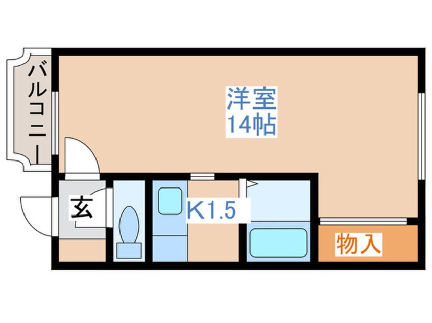 間取図 澄川カサデュ－ク８１．８２