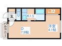 澄川カサデュ－ク８１．８２の間取図