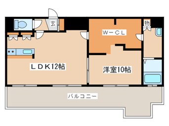 間取図 ＴＲＯＩＳ　１ｓｔ