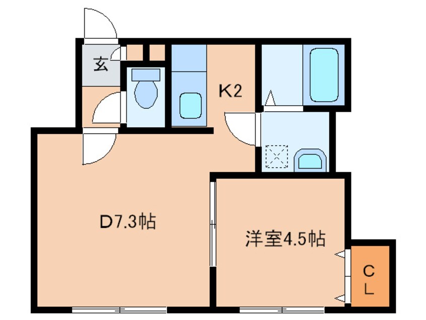 間取図 グラチェ