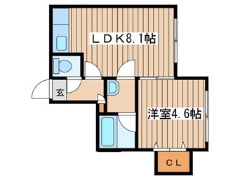 間取図 シャルルドアベニュ－