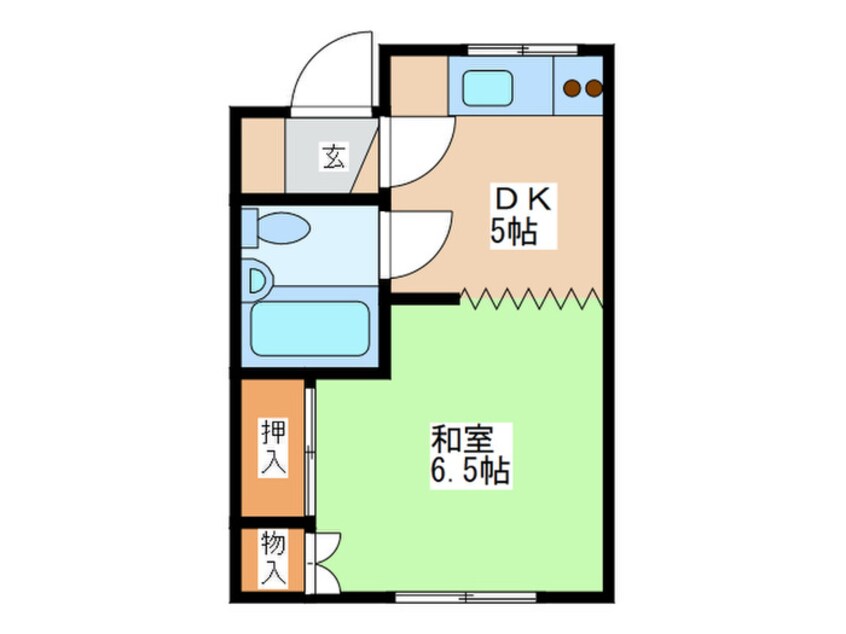 間取図 クリ－ンハイツ