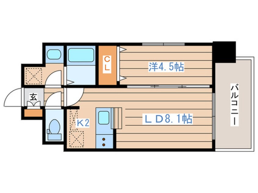 間取図 エンバシープレイス