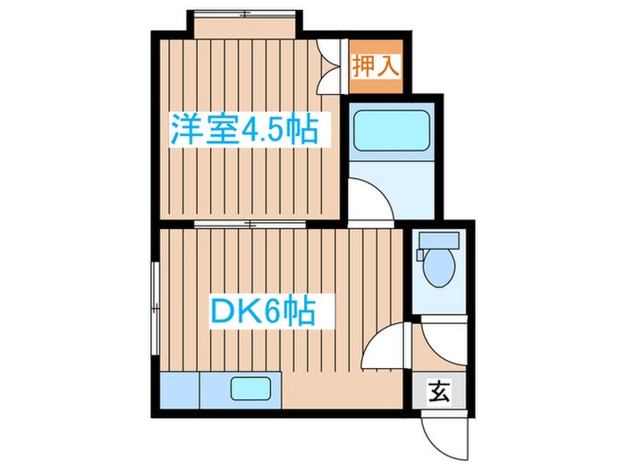 間取り図 ＭＡＰＬＥ　ＨＩＬＬＳ南郷