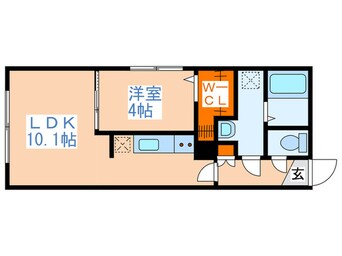 間取図 グランシャリオ平岸通