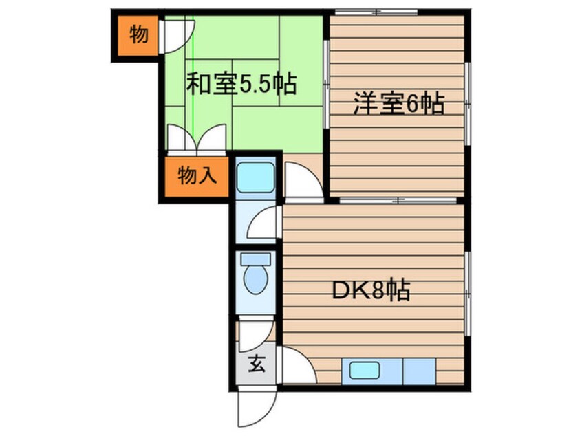 間取図 札美マンション