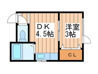 間取図 メゾンプレアデス
