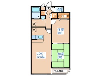 間取図 プロシ－ド澄川