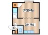 アーバン栄通Ｂ 1DKの間取り