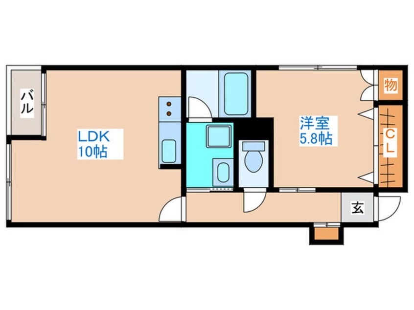 間取図 グリーンパークマンション