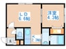 sumika 1LDKの間取り