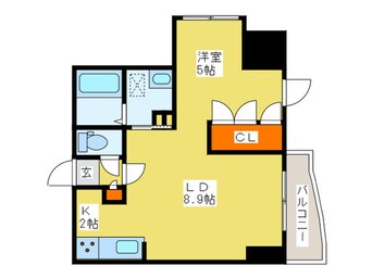 間取図 マハトゥ－ル伏見