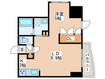 間取図 マハトゥ－ル伏見