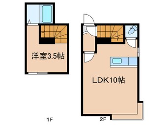 間取図 ル・シェル月寒