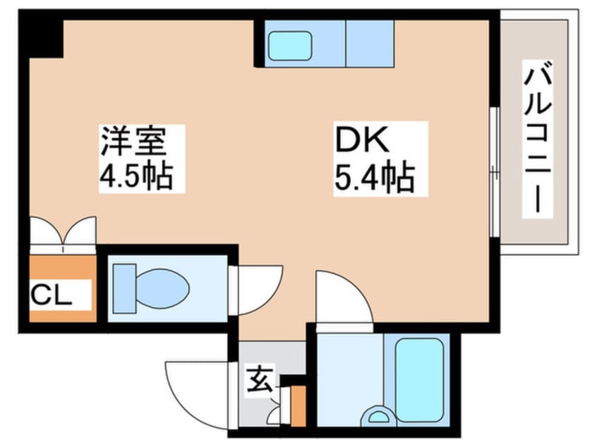 間取図 グリ－ンヒルシャト－
