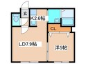 G・AMENITIES南4条の間取図