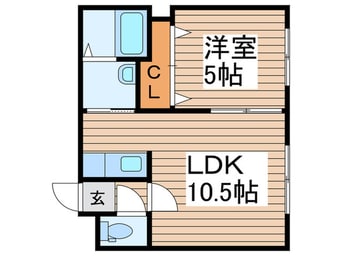 間取図 G・AMENITIES南4条