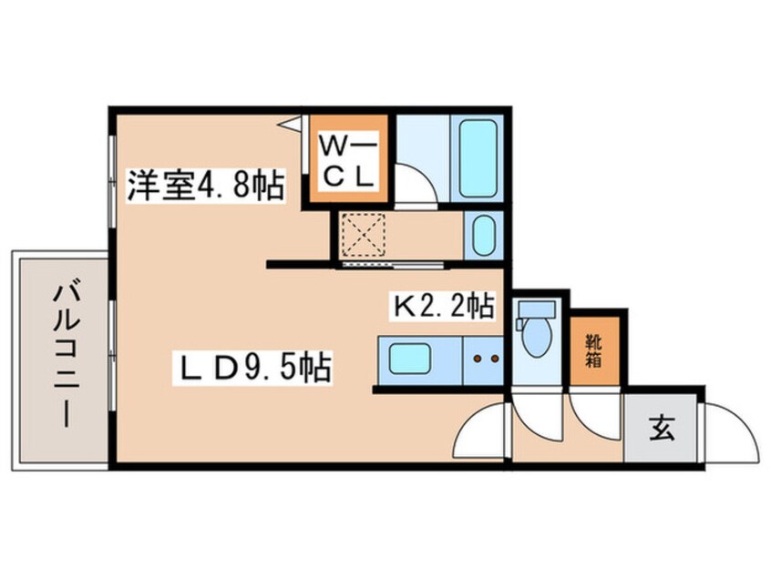 間取図 CIEL North22