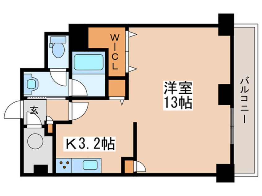 間取図 エナコ－ト大通２２